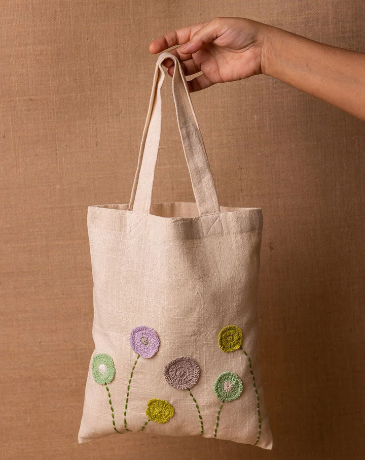 Handcrafted eco-friendly gift bag, stylish sustainable gift wrap by The Mango House Trust