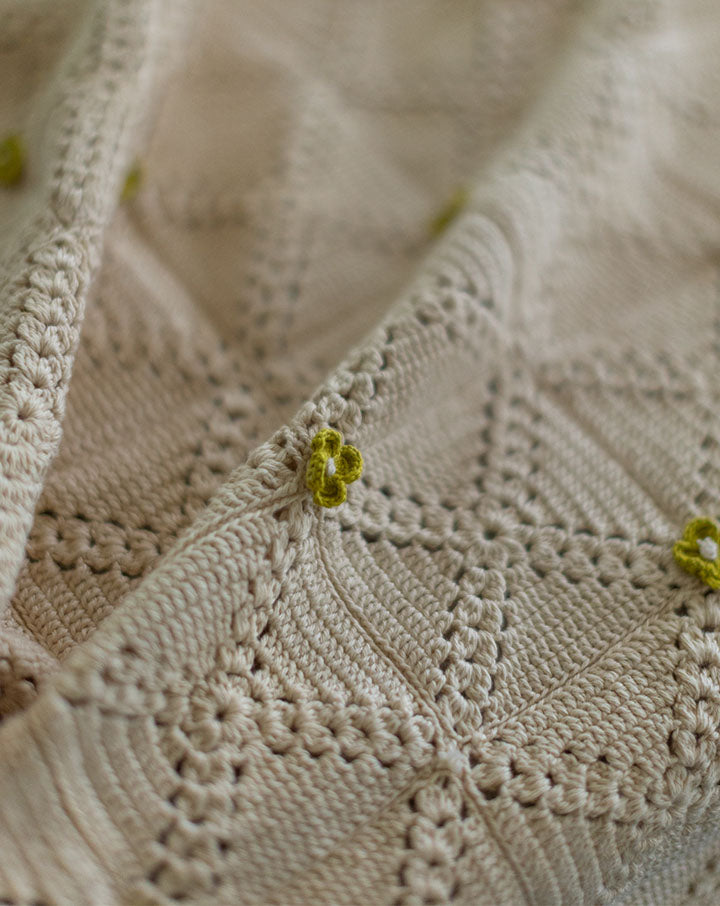Tiny Flower Crochet Bed Cover