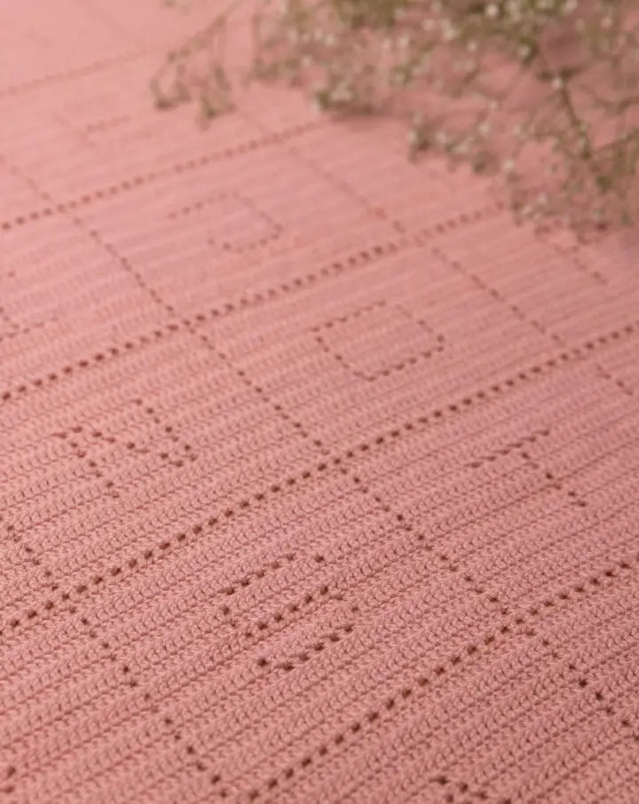 Alphabet Dreams Crochet Blanket