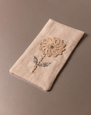 Stylish handcrafted crochet pouch, eco-friendly accessory by The Mango House Trust