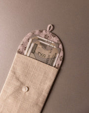 Stylish handcrafted crochet pouch, eco-friendly accessory by The Mango House Trust