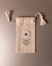 Chic handmade crochet pouch, sustainable everyday accessory by The Mango House Trust