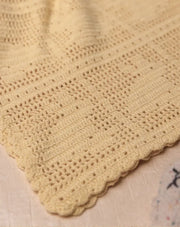 Yellow Bunny Crochet Blanket