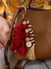 The Mango House Lobster Crochet Bag Charm