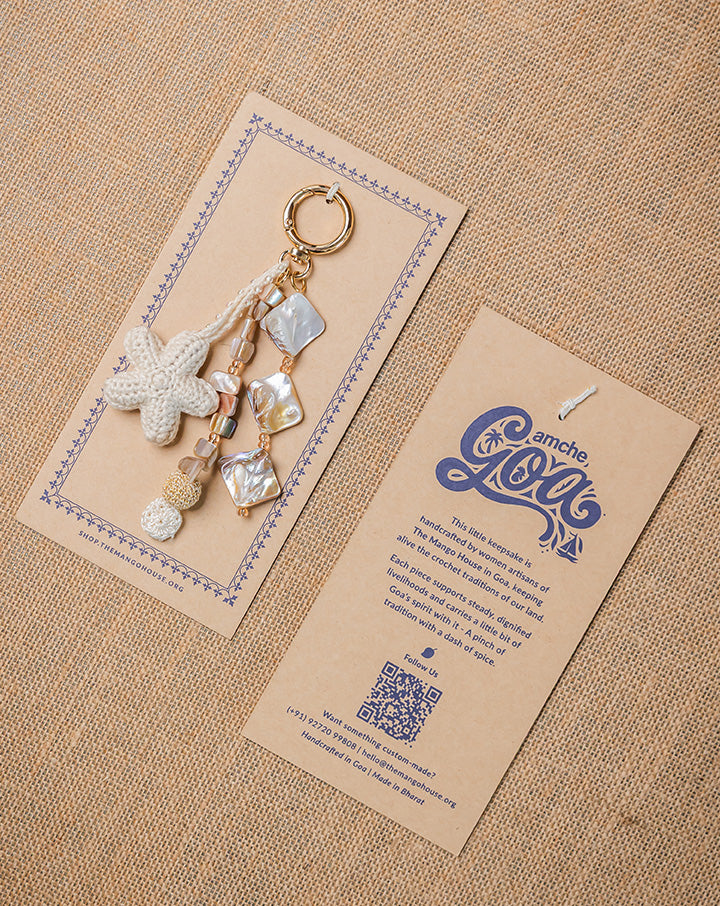 The Mango House Sea Star Bag Charm