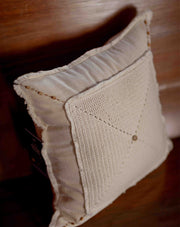 Space crochet cushion cover, handcrafted unique decor by Mango House